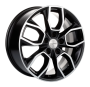 Легковой диск Khomen Wheels KHW1713 7x17 5x112 ET40 57,1 Black-FP